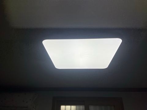조명 교체 시공 후